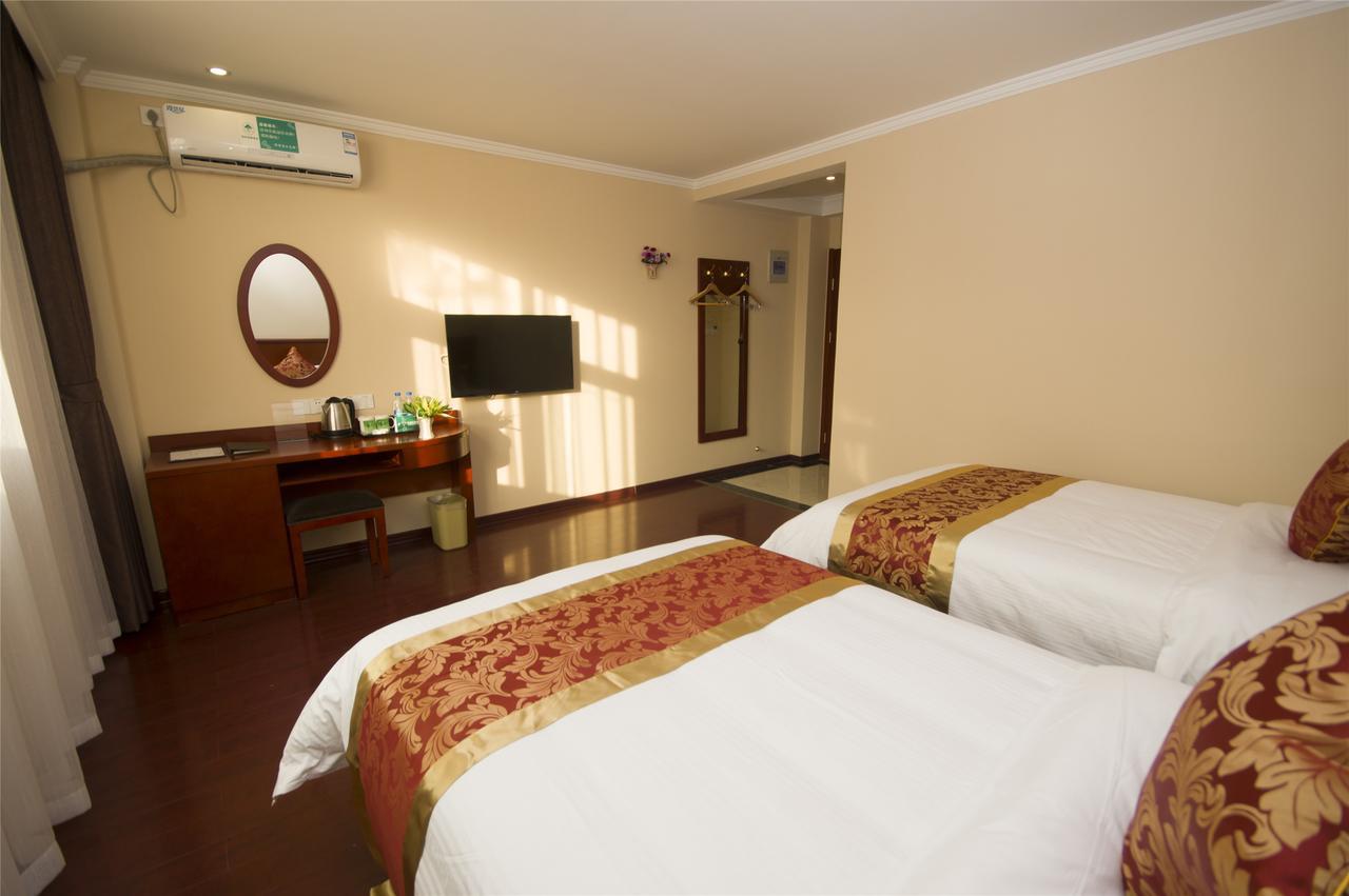 Greentree Inn Jiangsu Wuxi Luoshe Business Hotel وكسي المظهر الخارجي الصورة